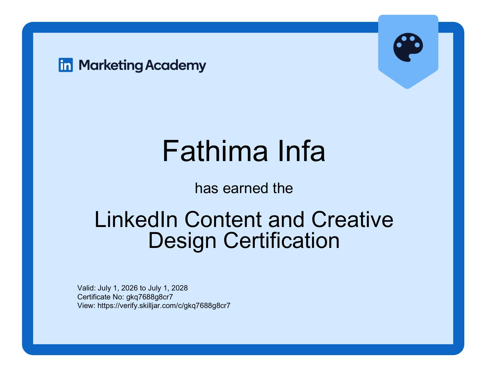 Home Best Digital Marketer in Malappuram-certificate 3