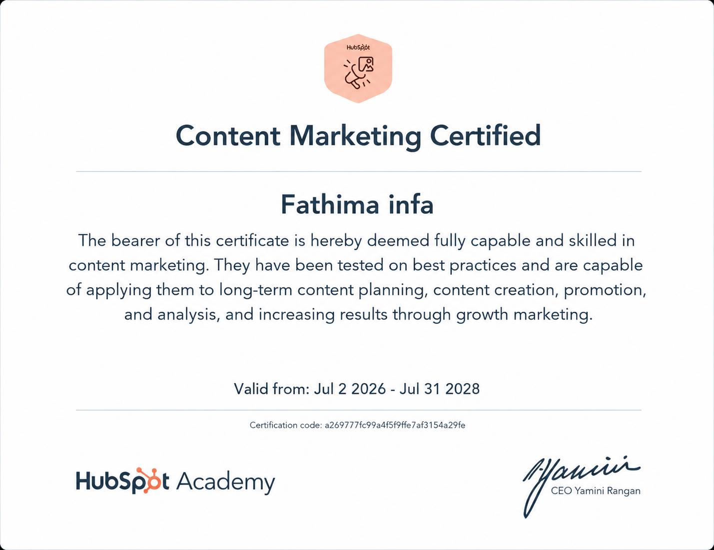 Home Best Digital Marketer in Malappuram-certificate4